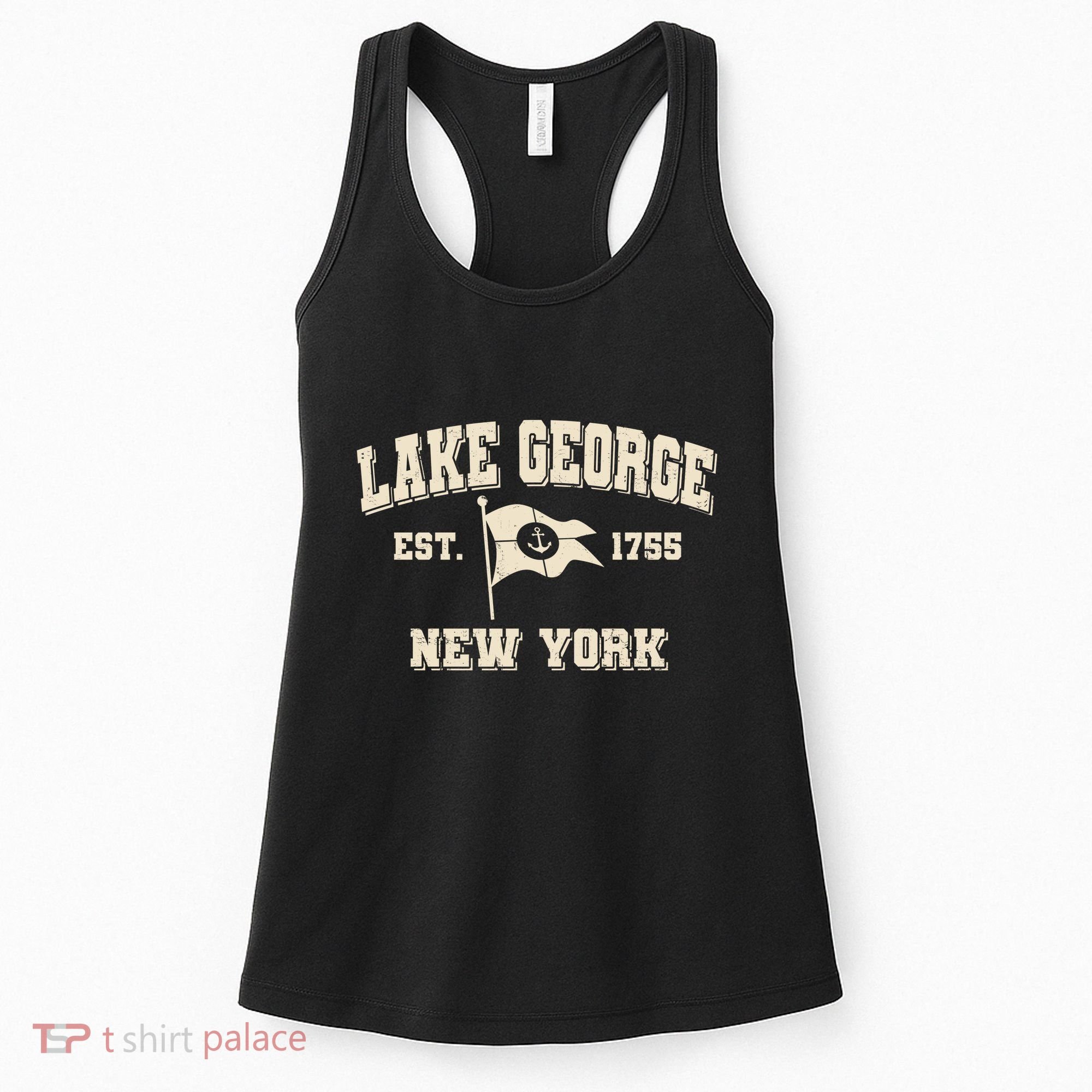 Lake George New York Est. 1755 Women's Tank Top