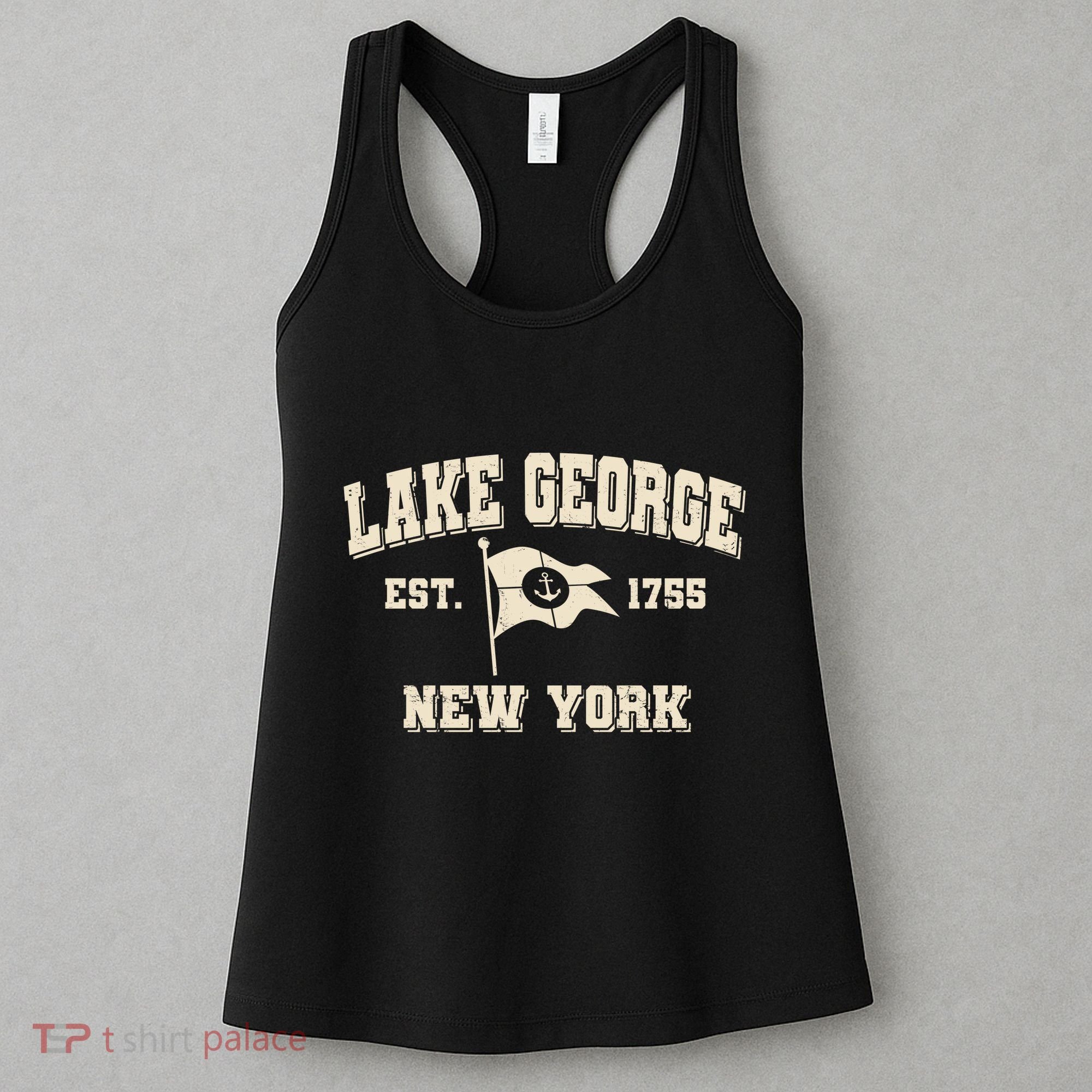 Lake George New York Est. 1755 Women's Tank Top