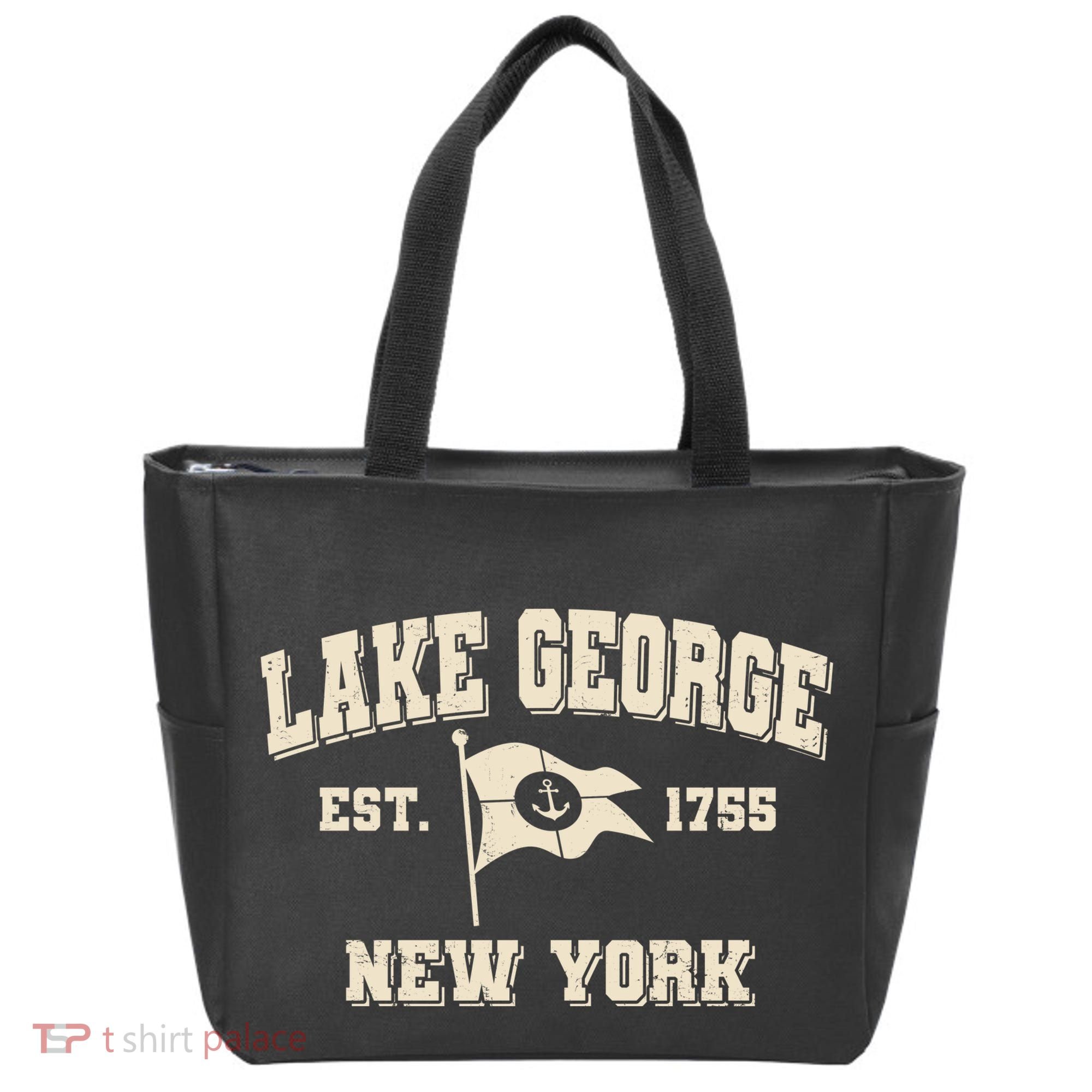 Lake George New York Est. 1755 Tote Bag