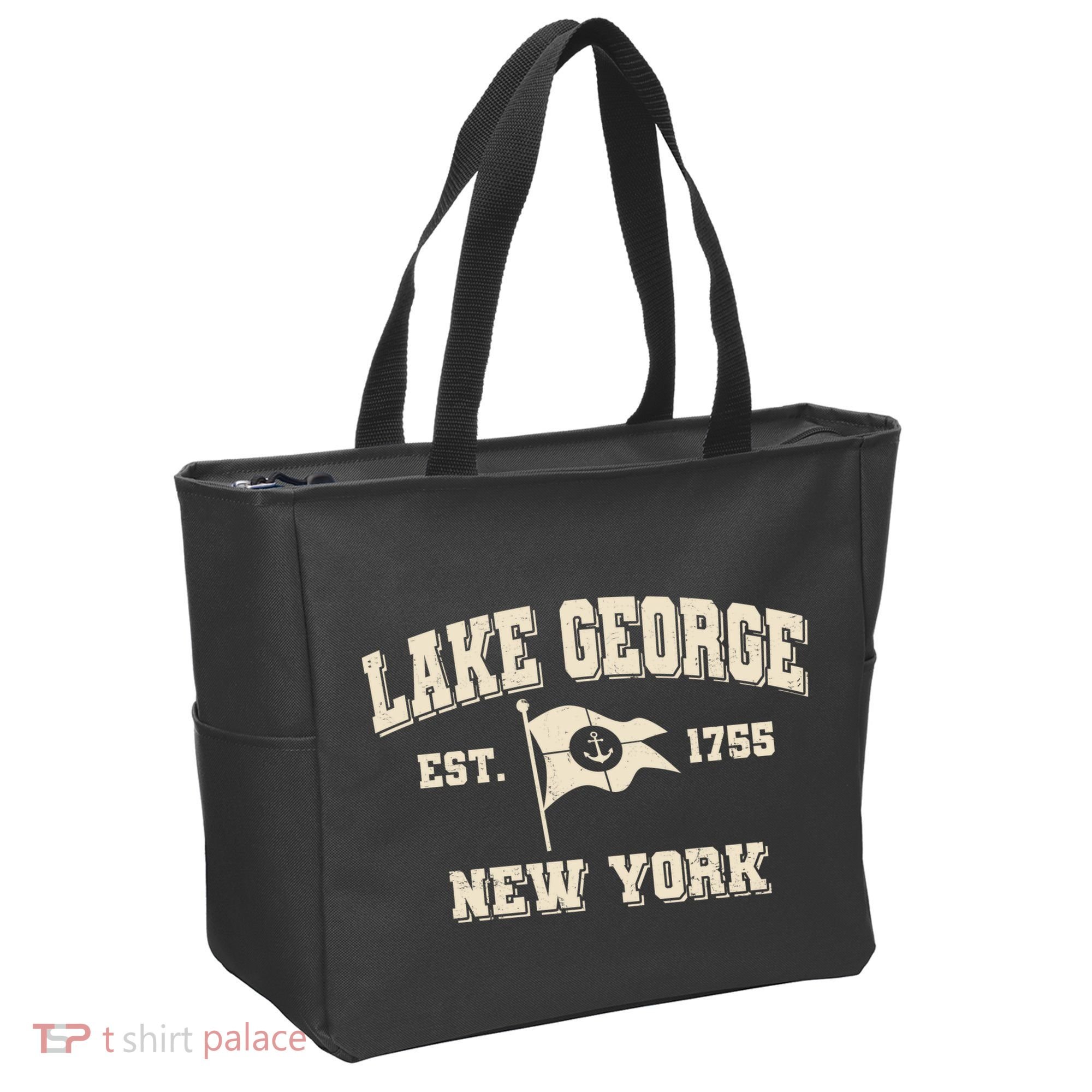 Lake George New York Est. 1755 Tote Bag