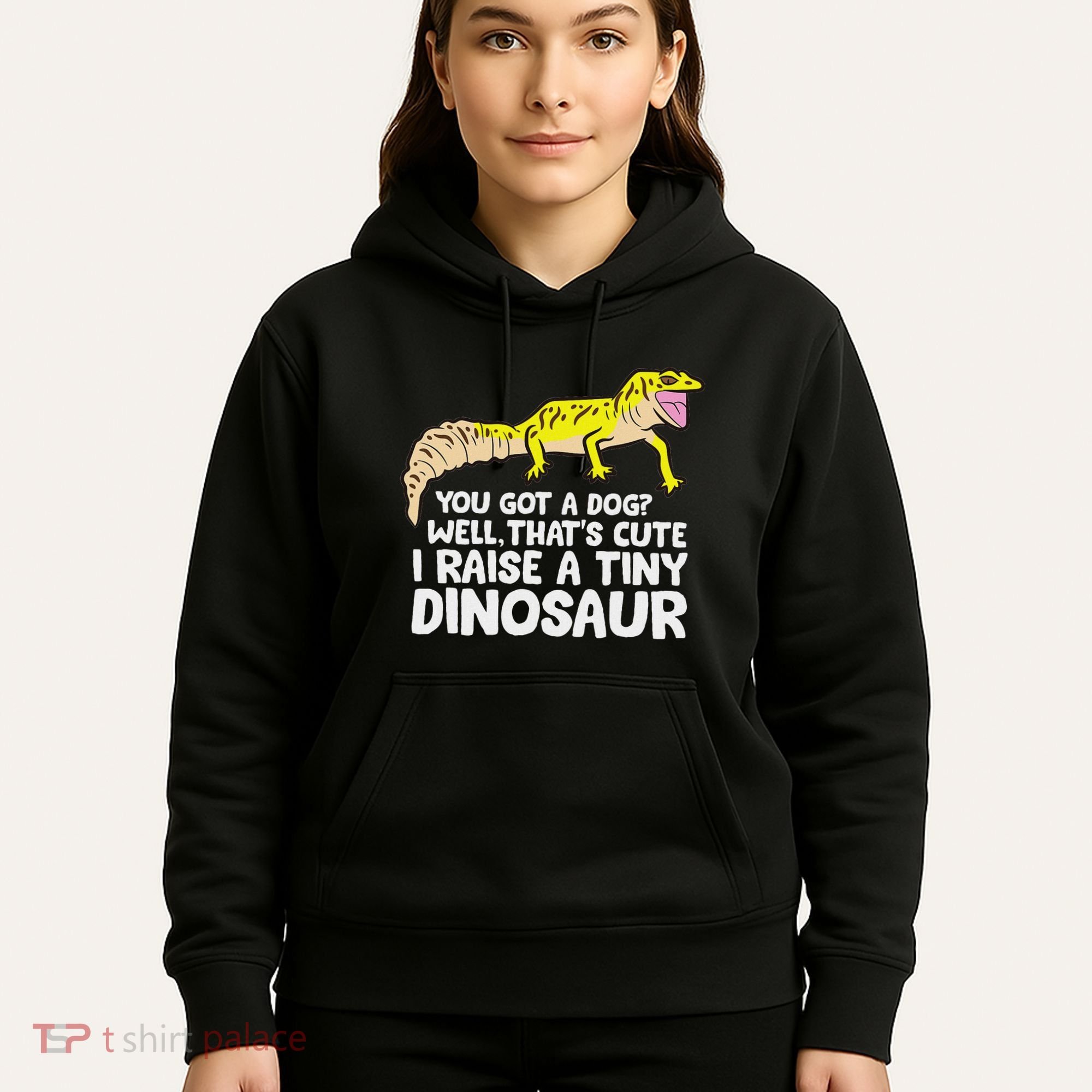 Leopard Gecko Owner I Raise A Tiny Leopard Gecko Hoodie