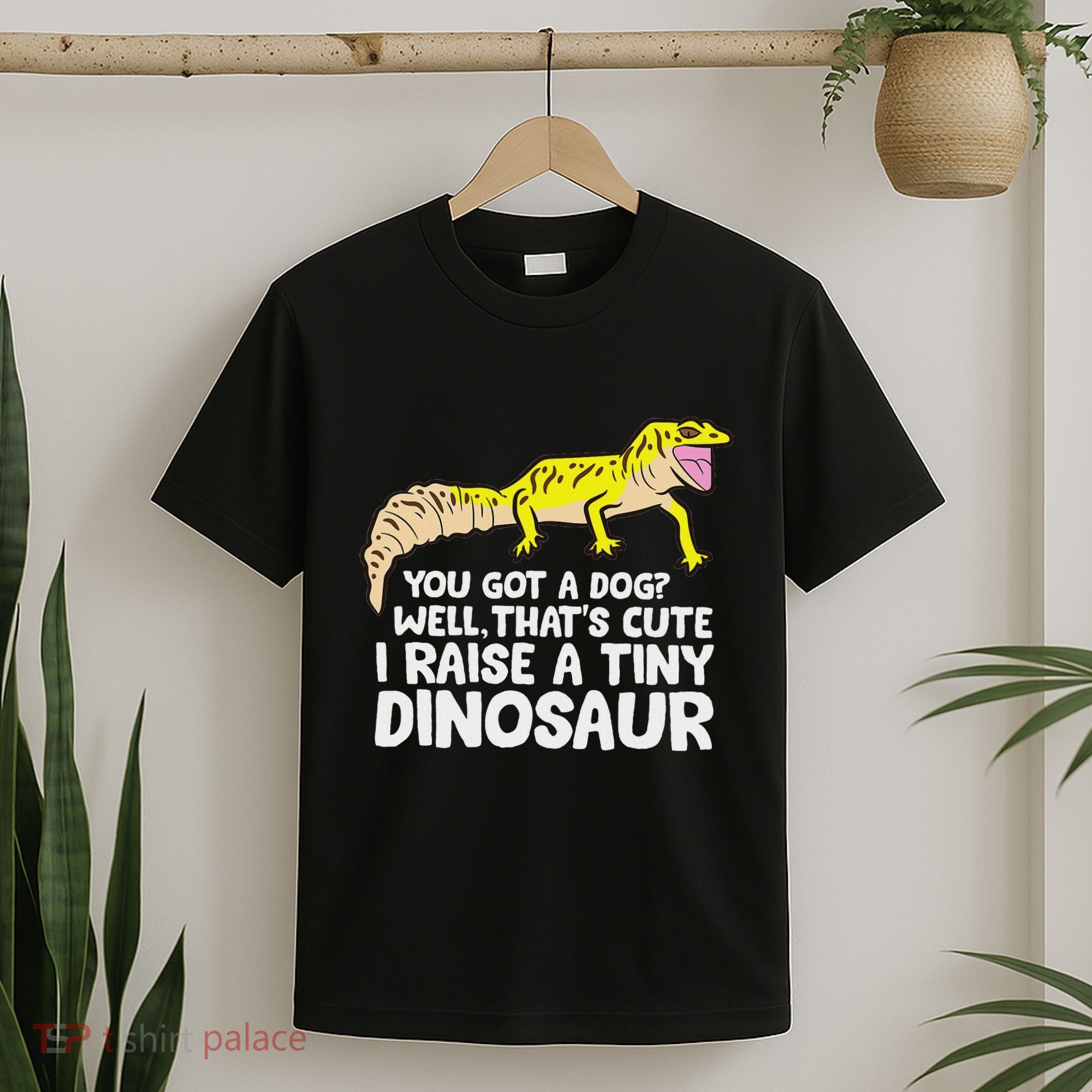 Leopard Gecko Owner I Raise A Tiny Leopard Gecko T-Shirt