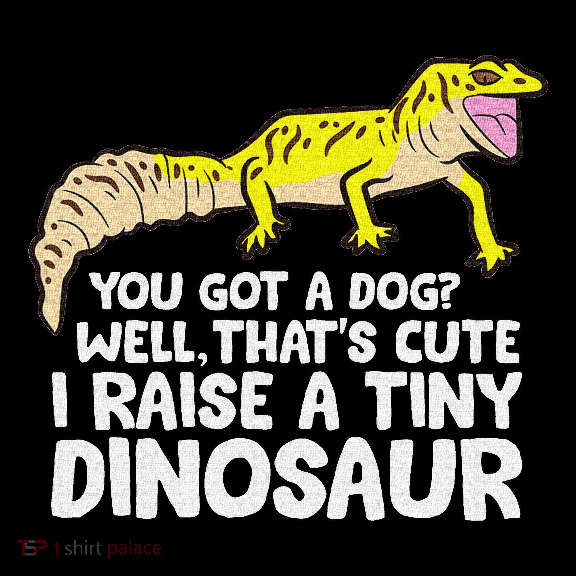Leopard Gecko Owner I Raise A Tiny Leopard Gecko T-Shirt