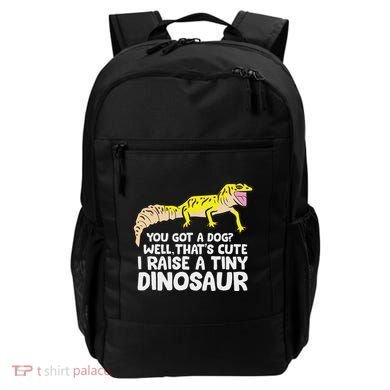 Leopard Gecko Owner I Raise A Tiny Leopard Gecko Backpack