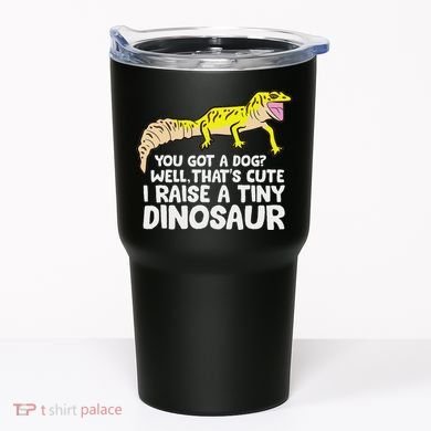 Leopard Gecko Owner I Raise A Tiny Leopard Gecko Tumbler