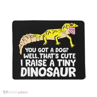 Leopard Gecko Owner I Raise A Tiny Leopard Gecko Mousepad