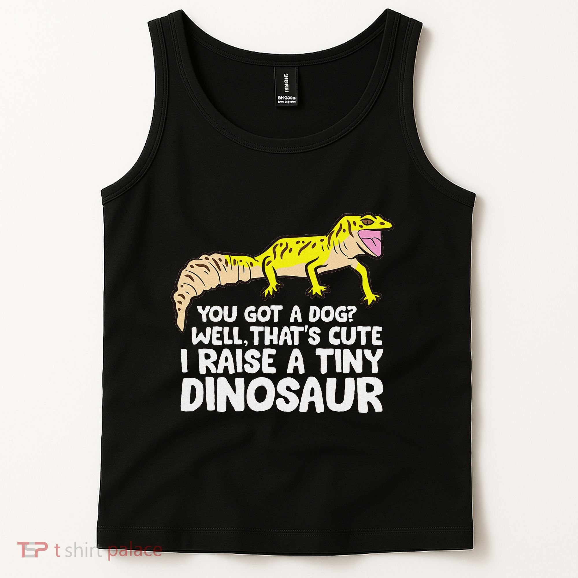 Leopard Gecko Owner I Raise A Tiny Leopard Gecko Tank Top