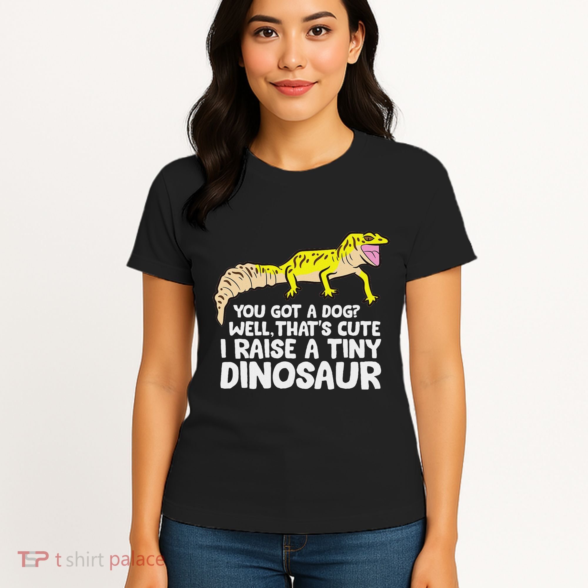 Leopard Gecko Owner I Raise A Tiny Leopard Gecko Women's T-Shirt