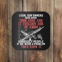 Legal Gun Owners Have Over 200m Guns Coaster thumb 0