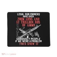 Legal Gun Owners Have Over 200m Guns Mousepad thumb 0