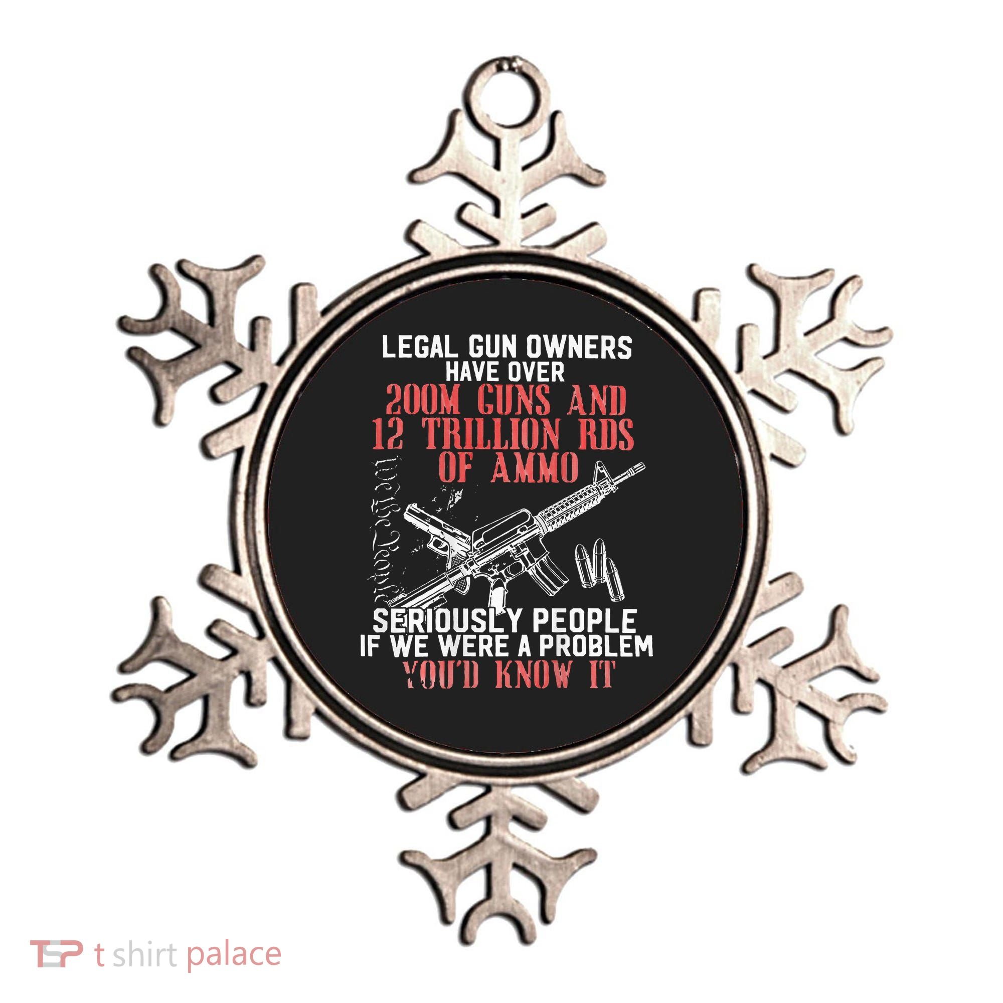 Legal Gun Owners Have Over 200m Guns Ornament
