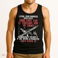 Legal Gun Owners Have Over 200m Guns Tank Top thumb 3
