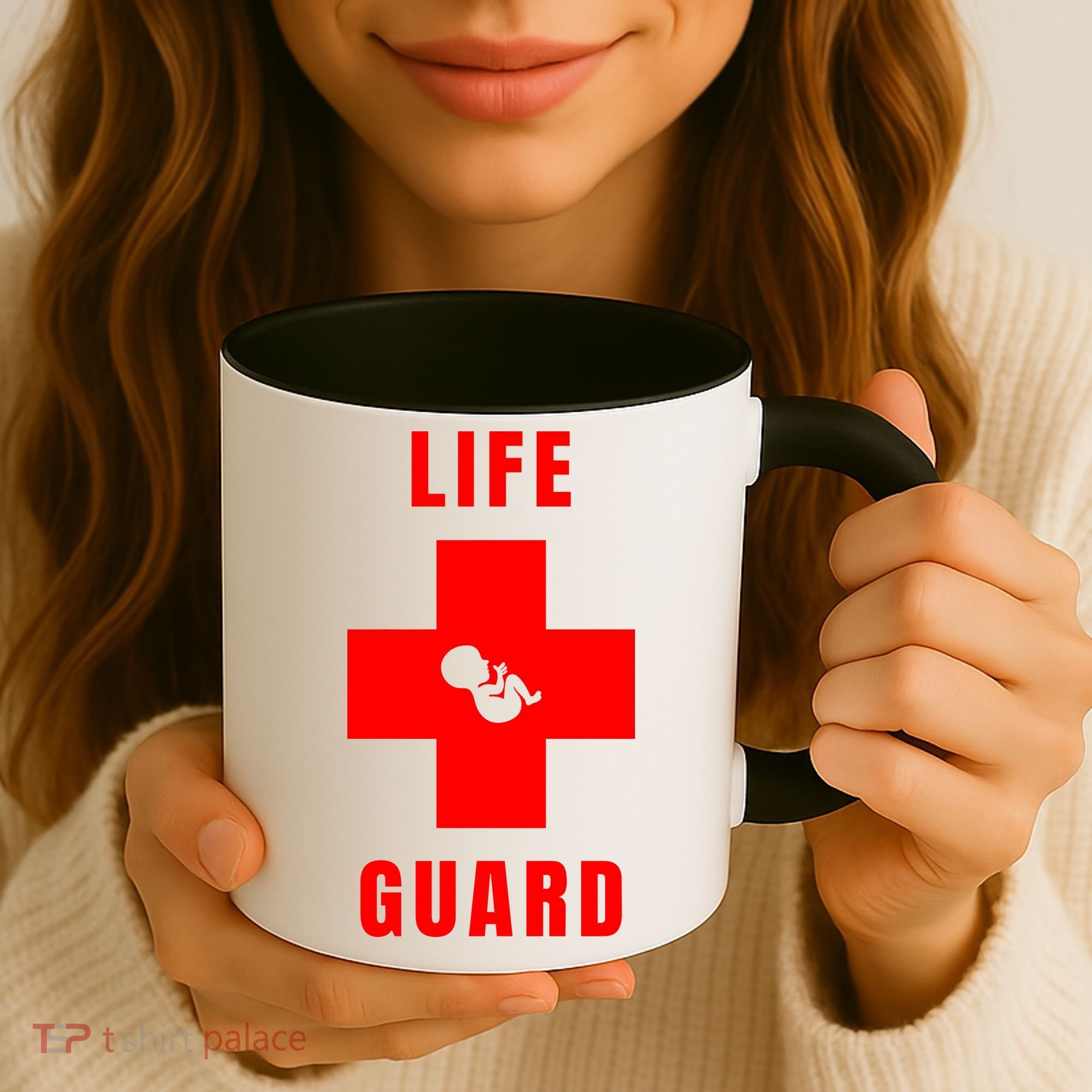 Life Guard Pregnancy Infant Loss Pro Life Stop Abortion Coffee Mug