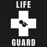 Life Guard Pregnancy Infant Loss Pro Life Stop Abortion Women's Hoodie thumb 2