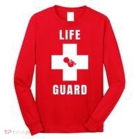 Life Guard Pregnancy Infant Loss Pro Life Stop Abortion Long Sleeve Shirt thumb 0