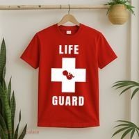 Life Guard Pregnancy Infant Loss Pro Life Stop Abortion T-Shirt thumb 2