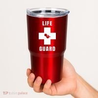 Life Guard Pregnancy Infant Loss Pro Life Stop Abortion Tumbler thumb 2