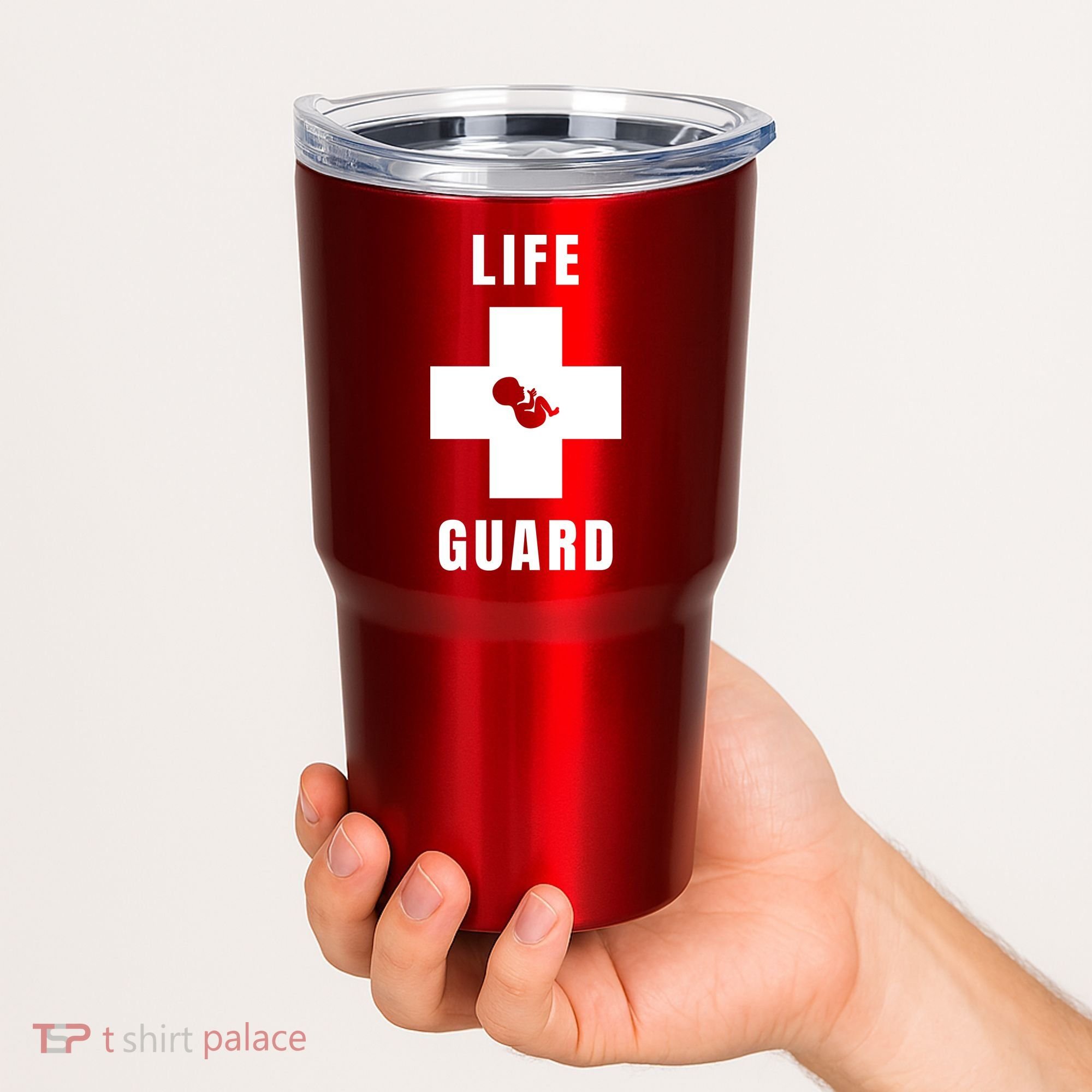 Life Guard Pregnancy Infant Loss Pro Life Stop Abortion Tumbler