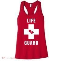 Life Guard Pregnancy Infant Loss Pro Life Stop Abortion Women's Tank Top thumb 0