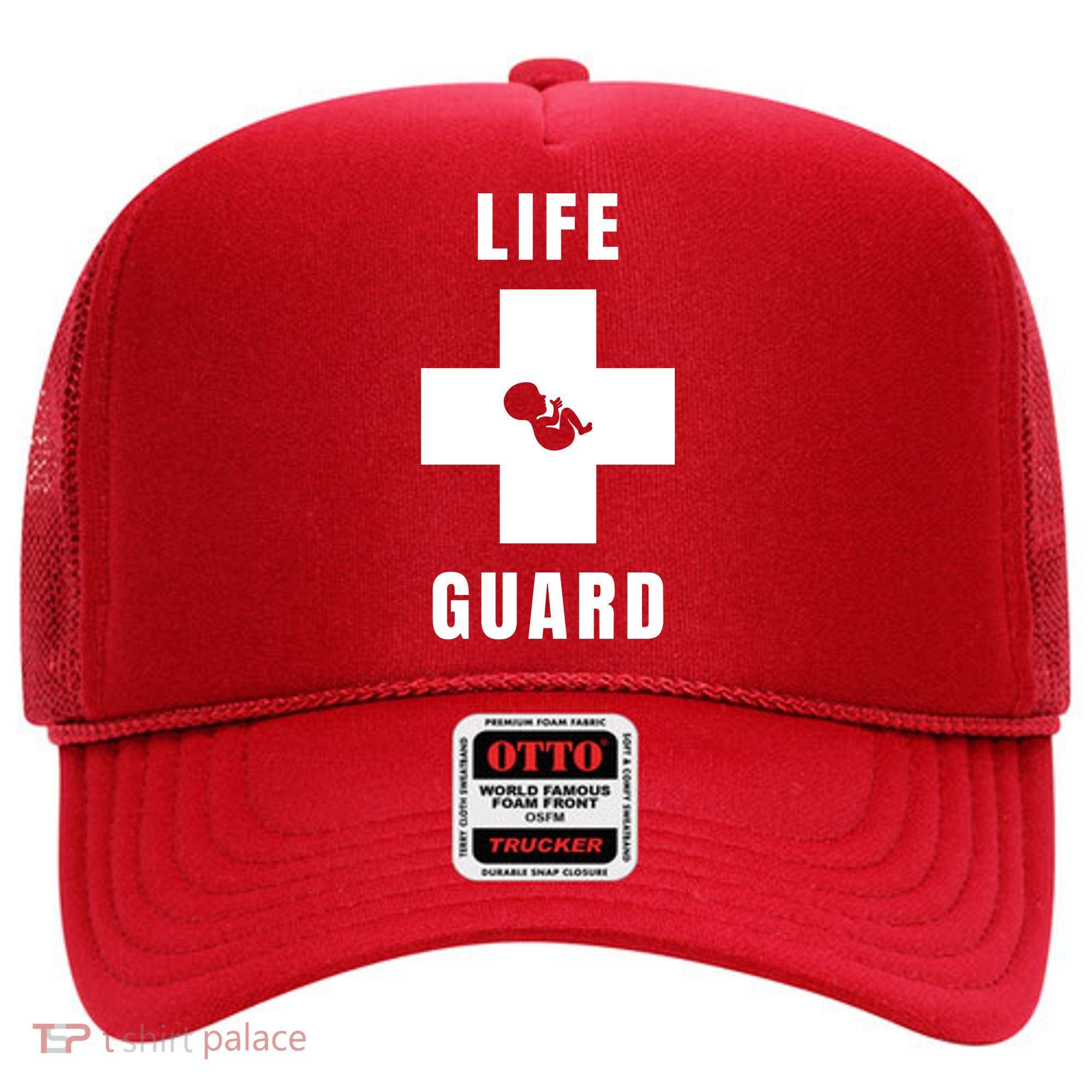 Life Guard Pregnancy Infant Loss Pro Life Stop Abortion Hat