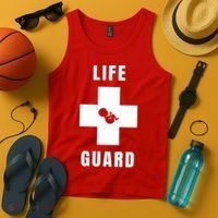 Life Guard Pregnancy Infant Loss Pro Life Stop Abortion Tank Top thumb 4