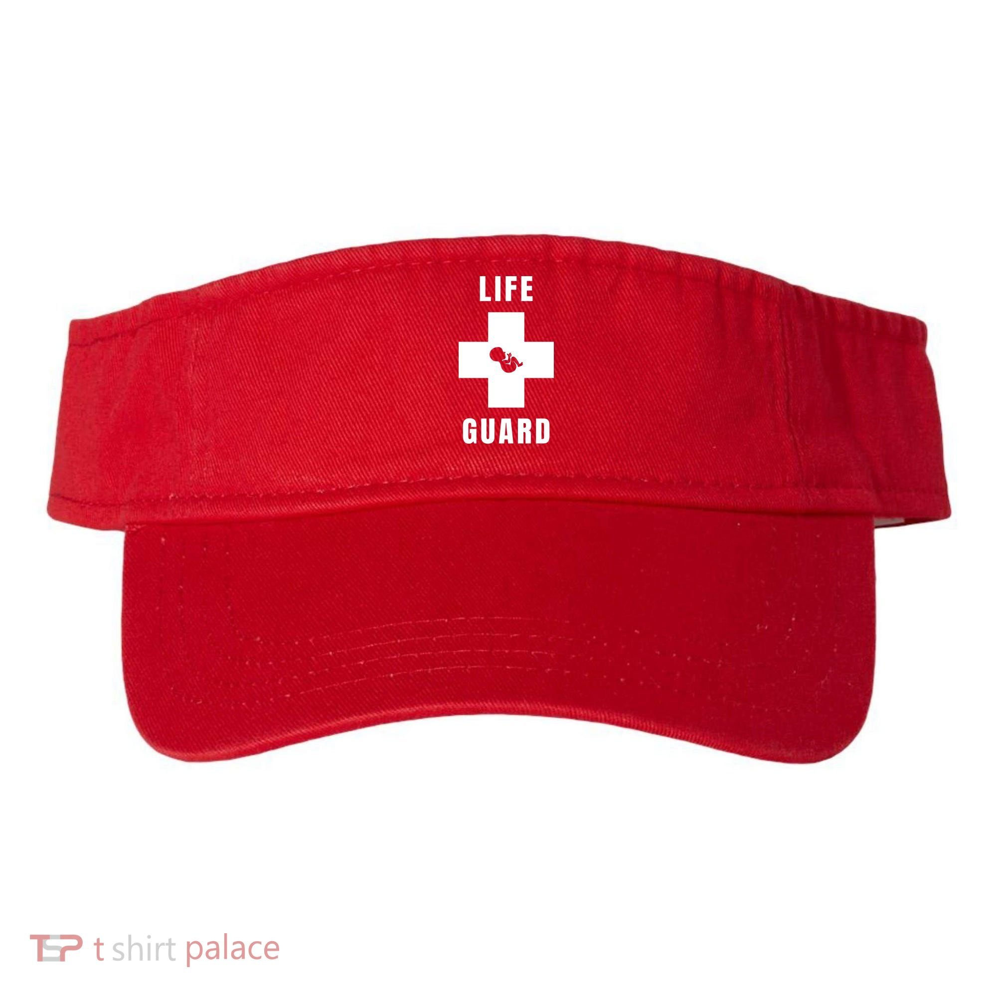 Life Guard Pregnancy Infant Loss Pro Life Stop Abortion Visor