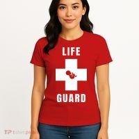 Life Guard Pregnancy Infant Loss Pro Life Stop Abortion Women's T-Shirt thumb 4