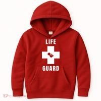 Life Guard Pregnancy Infant Loss Pro Life Stop Abortion Kids Hoodie thumb 0
