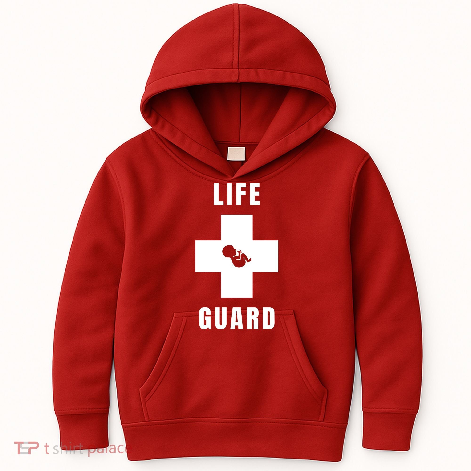 Life Guard Pregnancy Infant Loss Pro Life Stop Abortion Kids Hoodie