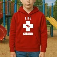 Life Guard Pregnancy Infant Loss Pro Life Stop Abortion Kids Hoodie thumb 2