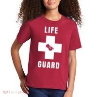 Life Guard Pregnancy Infant Loss Pro Life Stop Abortion Kids T-Shirt thumb 2