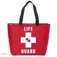 Life Guard Pregnancy Infant Loss Pro Life Stop Abortion Tote Bag thumb 0