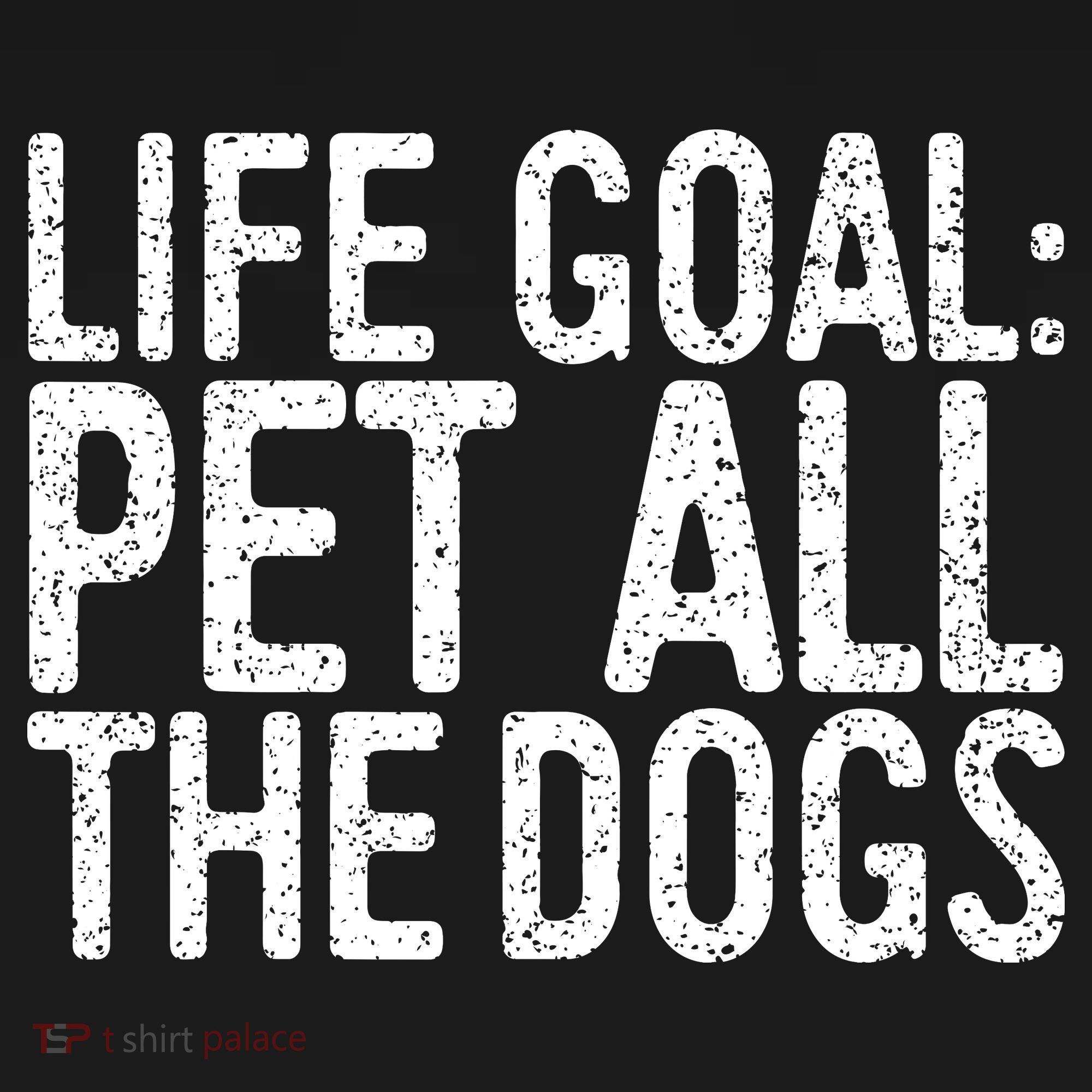 Life Goal Pet All The Dogs Pet Lover Gift Ornament