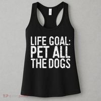 Life Goal Pet All The Dogs Pet Lover Gift Women's Tank Top thumb 3