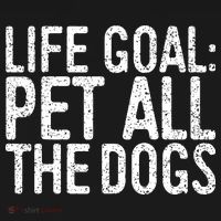 Life Goal Pet All The Dogs Pet Lover Gift Women's Tank Top thumb 5