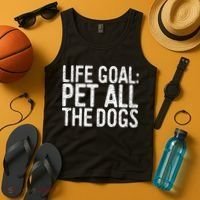 Life Goal Pet All The Dogs Pet Lover Gift Tank Top thumb 4
