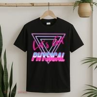 Lets Get Physical Workout Gym Tee 80's Retro Vintage T-Shirt thumb 2