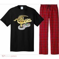 Leopard Gecko Playing Video Game Lizard Reptiles Gamers Pajama Set thumb 0