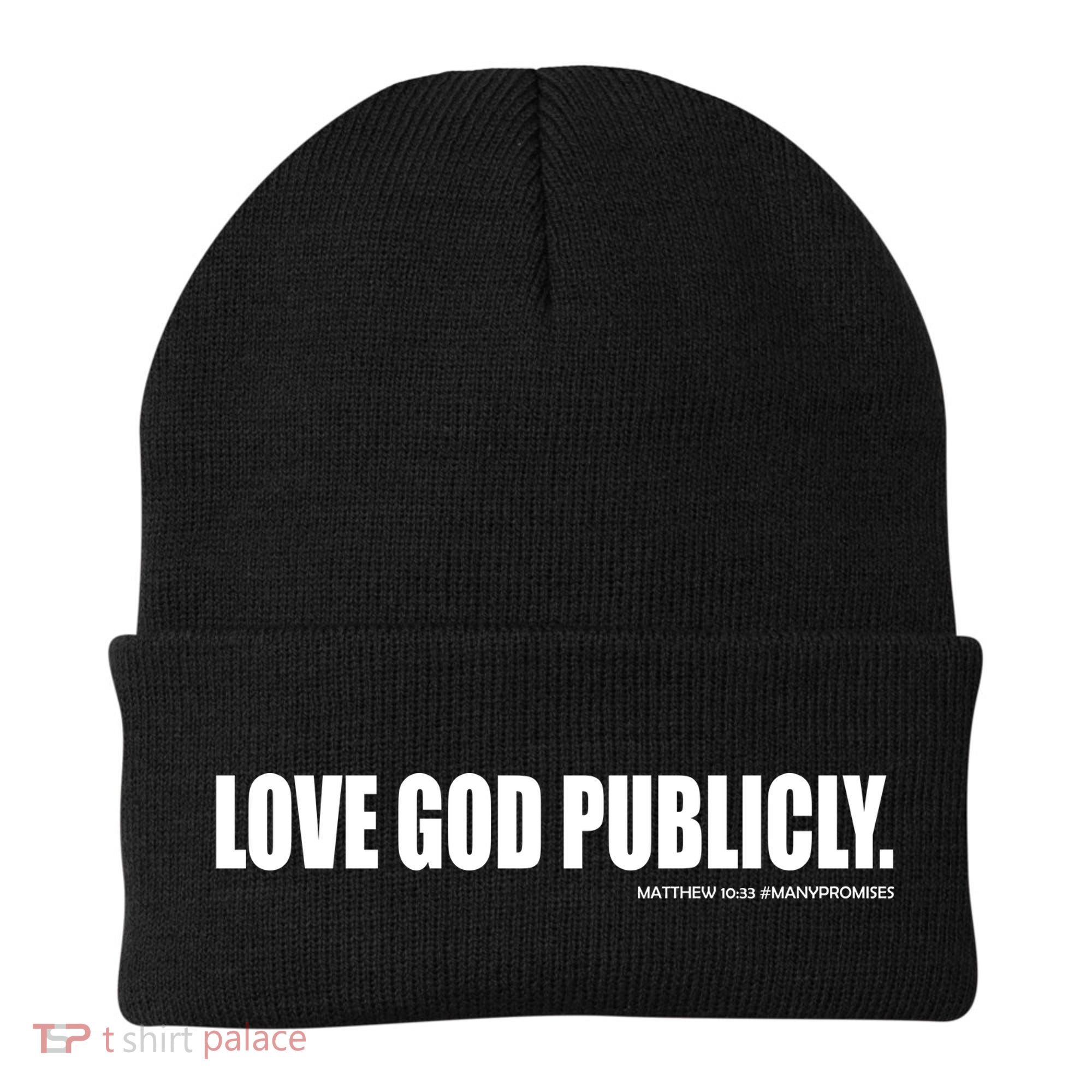 Love God Publicly Beanie