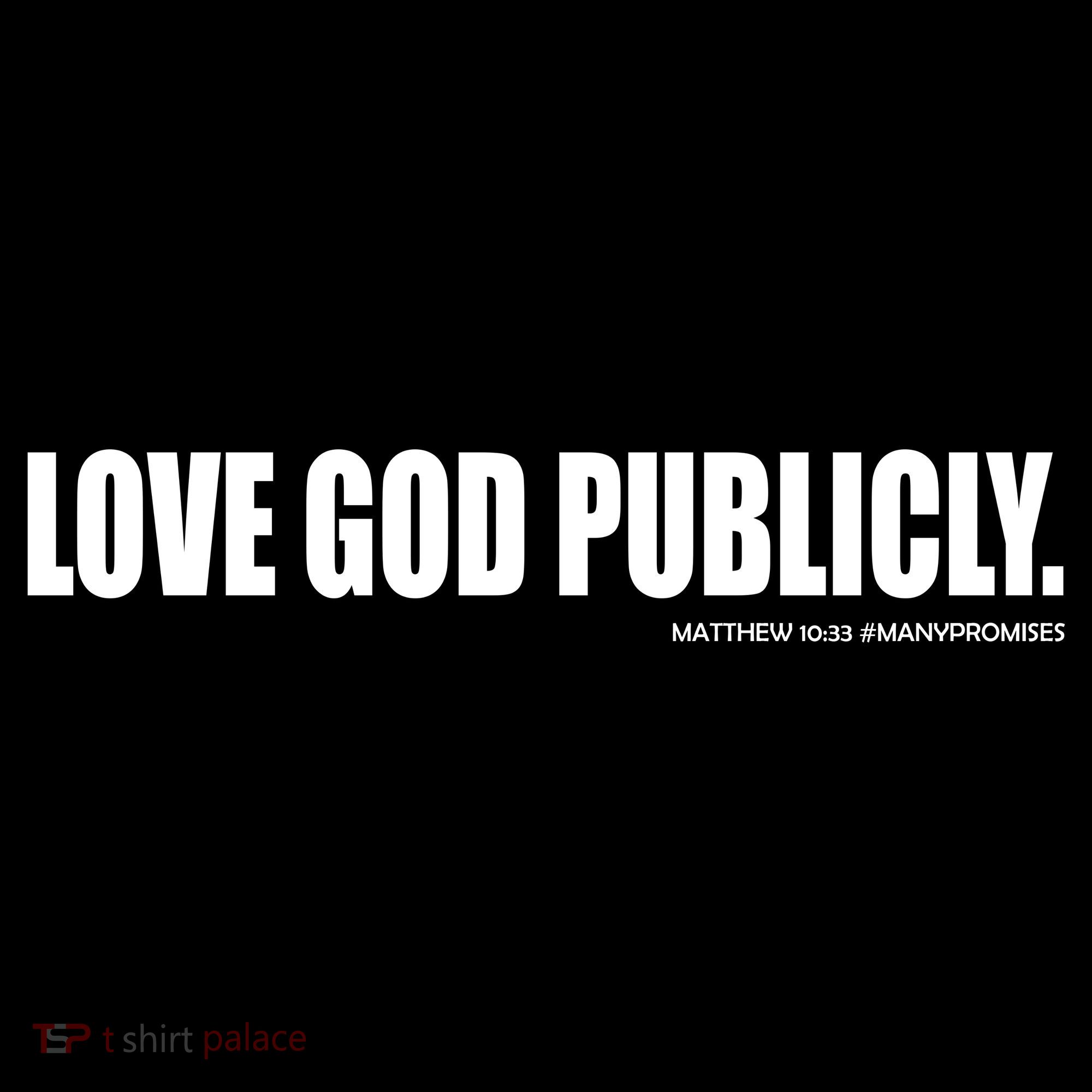 Love God Publicly Women's Hoodie