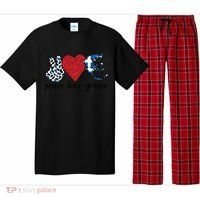Love Greece Proud Greek Flag Greek Roots Funny Gift Pajama Set thumb 0