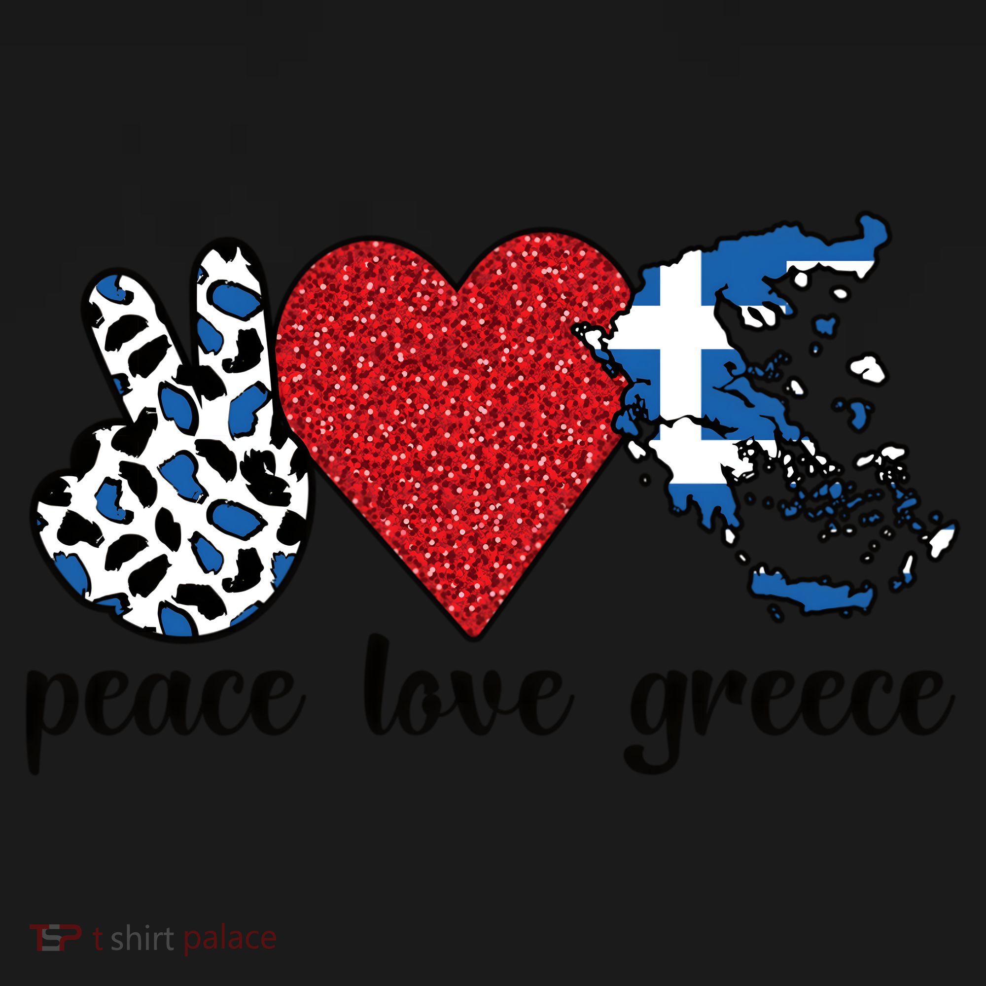 Love Greece Proud Greek Flag Greek Roots Funny Gift Women's Hoodie