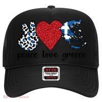 Love Greece Proud Greek Flag Greek Roots Funny Gift Hat thumb 0
