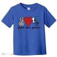 Love Greece Proud Greek Flag Greek Roots Funny Gift Toddler T-Shirt thumb 0