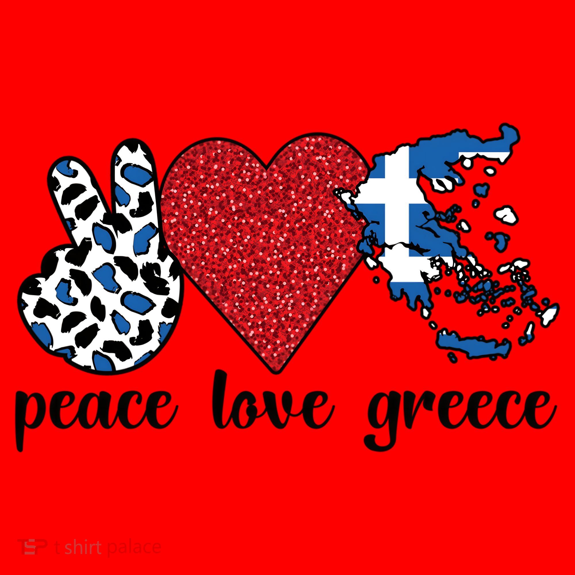Love Greece Proud Greek Flag Greek Roots Funny Gift Santa Hat