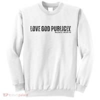 Love God Publicly Sweatshirt thumb 0