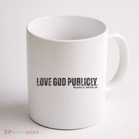 Love God Publicly Coffee Mug thumb 1