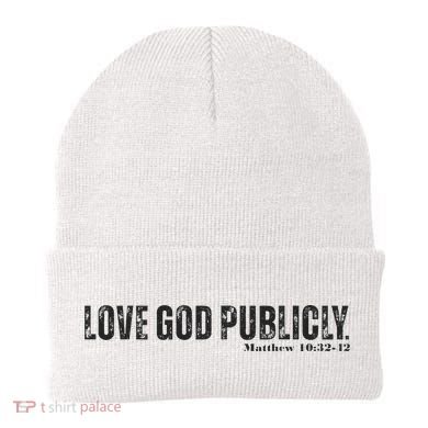 Love God Publicly Beanie