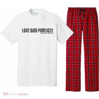 Love God Publicly Pajama Set
