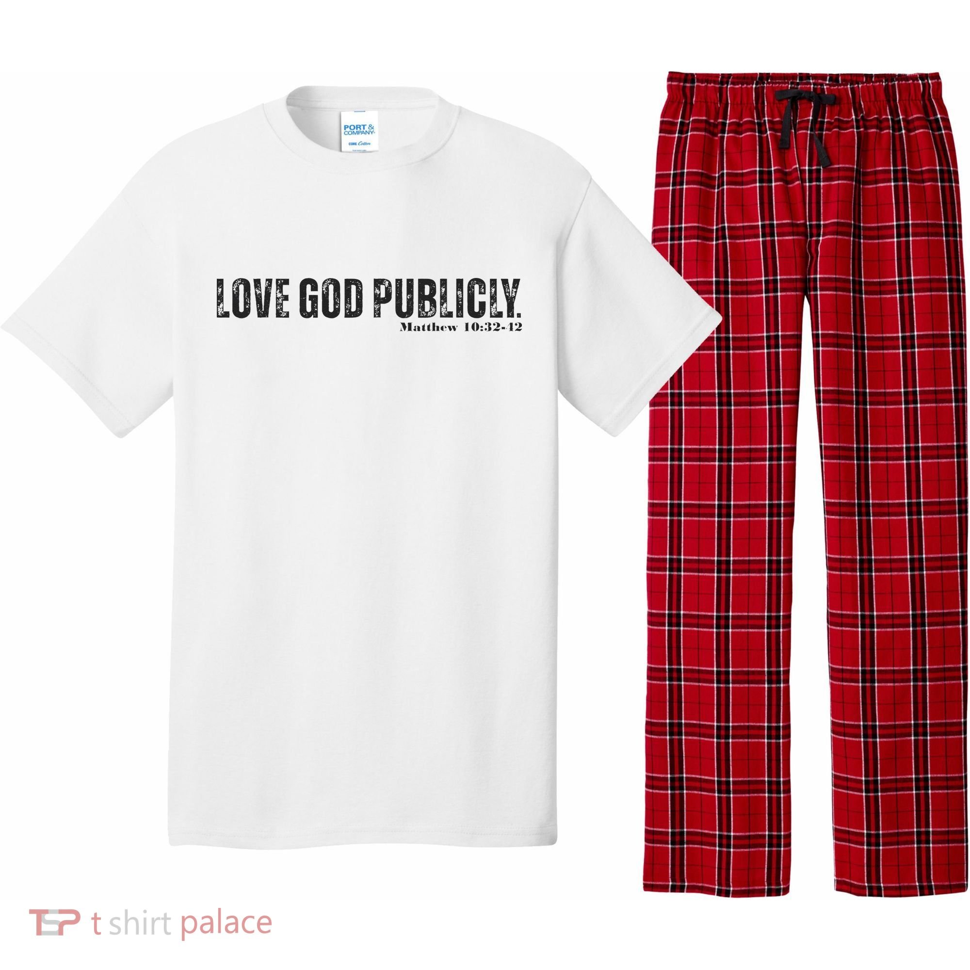 Love God Publicly Pajama Set
